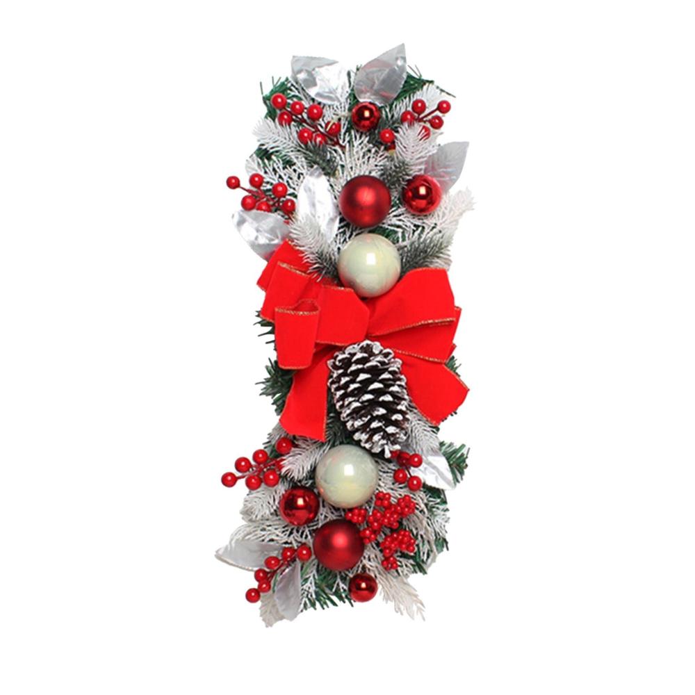 Entdecken Sie die Magie von Weihnachten Schmücken Sie mit unserem einzigartigen Kranz - Perfekt für Türen Fenster und den Weihnachtsbaum. Stilvoll festlich und unvergesslich! Hängen Sie rote Schneekränze für eine zauberhafte Atmosphäre in Ihr Zuhause. Dekorieren Sie das Einkaufszentrum mit unserem Wandbehang und lassen Sie Weihnachtsfreude aufkommen. Verleihen Sie Ihrem Fest eine besondere Note mit unseren Bändern und Ornamenten. Ein Muss für die festliche