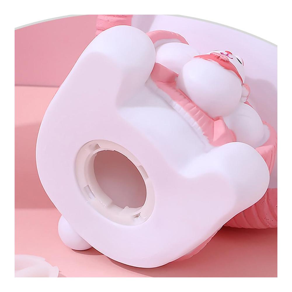 Große Kawaii Hase Spardose für Kinderzimmer Dekoration | Niedliche Sturzfeste Sparbüchse | Plastik Piggy Bank | Geburtstagsgeschenk für Jungen und Mädchen