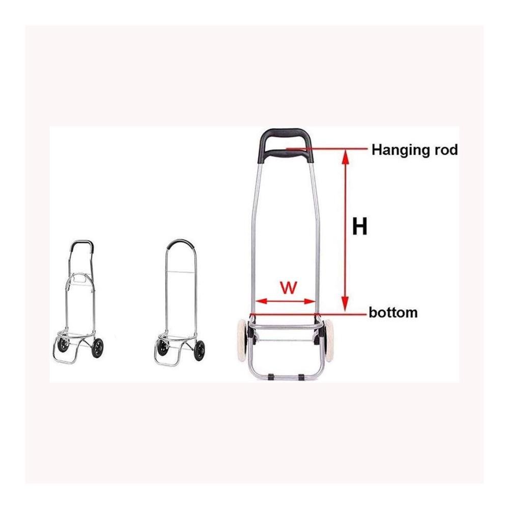 36L Premium Einkaufstrolley Ersatzbeutel aus Oxford-Gewebe - Wasserdichte Aufbewahrungstasche Robust & Langlebig 32x20x68cm Ideal für Shopping & Mehr