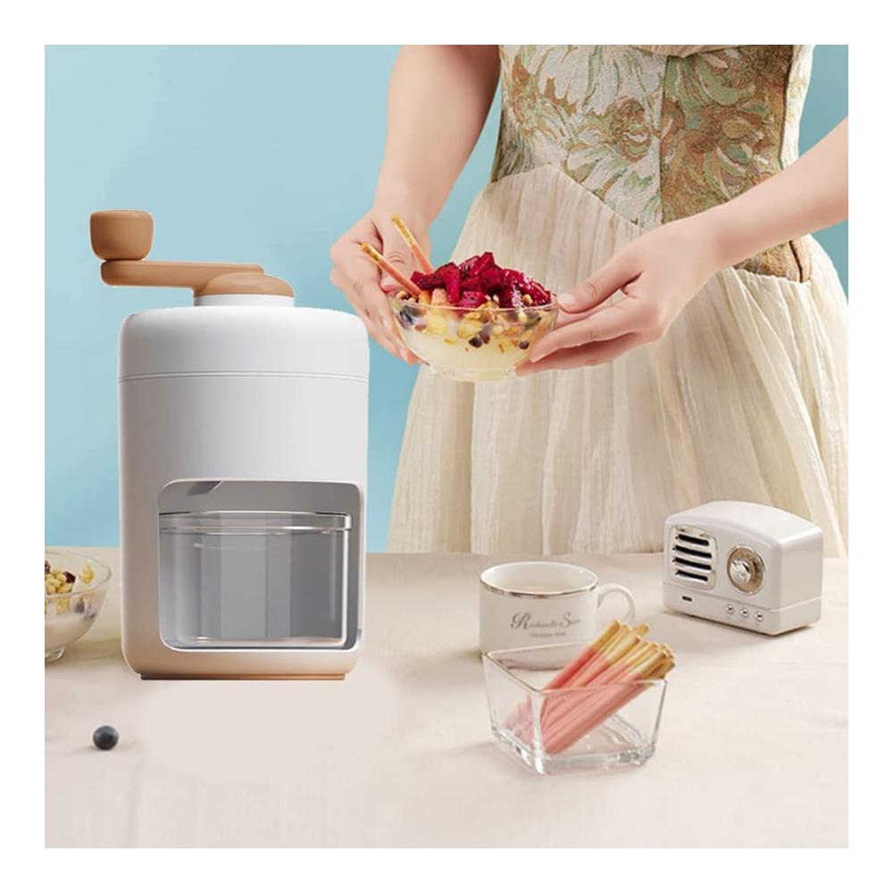 Eiscrusher und Eiswürfelbereiter Set | Manueller Ice Crusher Smoothies | Mit 2X Eiswürfelformen | Perfekt für erfrischende Getränke und Cocktails | Küchenhelfer für coole Genussmomente