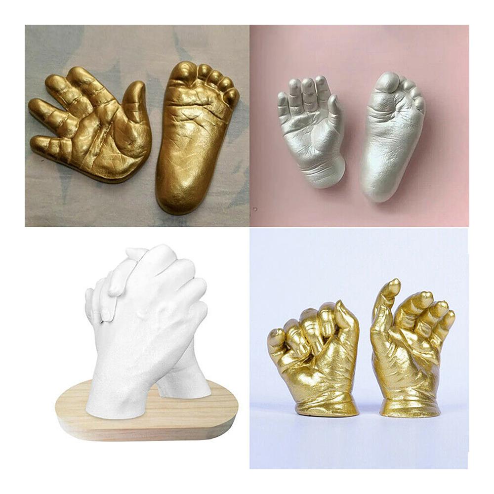 Schmuckherstellungs-Sets 3D-Handform-Set für Paare & Andenken - DIY Gips Klon Handwerk - Perfekte Geschenkidee - Gips-Handform-Gieß-Set für Hochzeiten & mehr