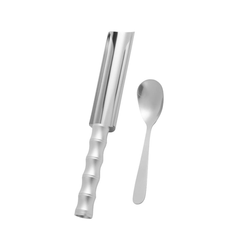 Formen Sie köstliche Fleischbällchen mit Leichtigkeit! Tragbare Gießformen aus hochwertigem 304-Edelstahl für die Küche. Handlicher manueller Fleischbällchenlöffel mit langem Griff für müheloses Formen
