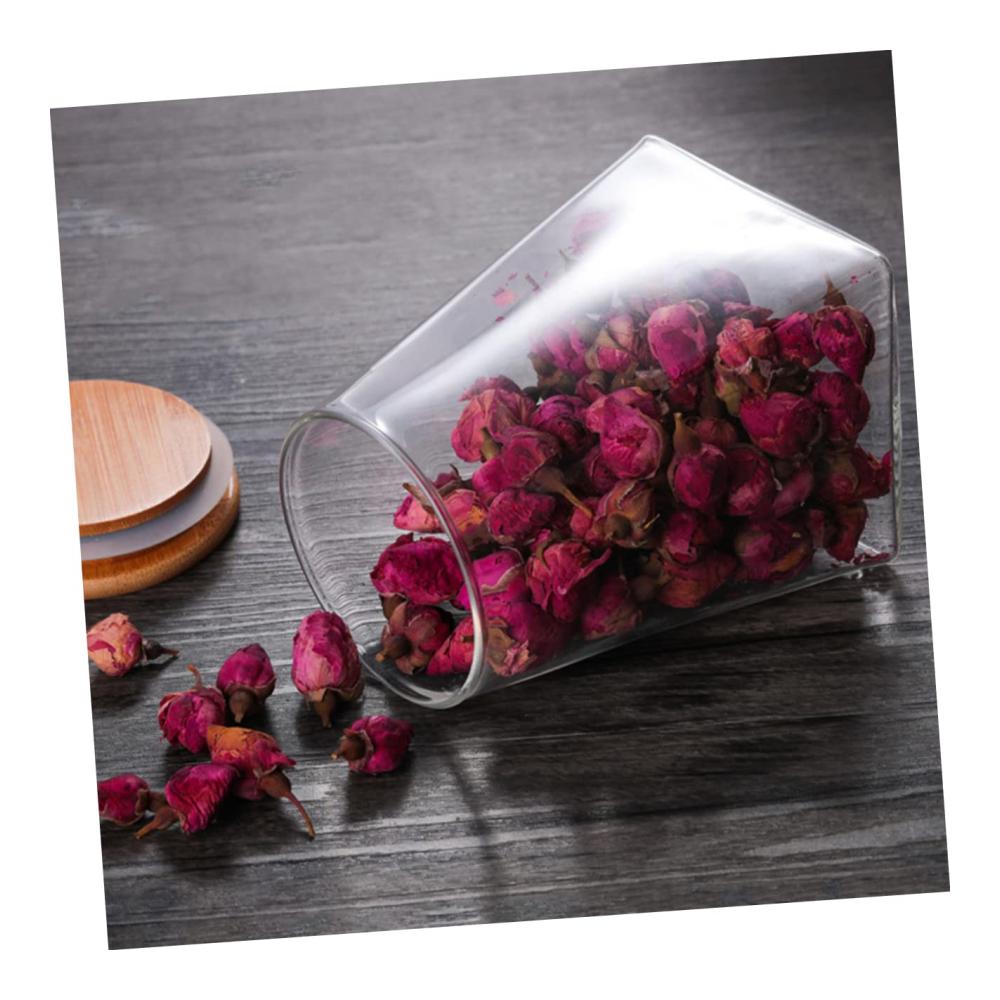 3er Set Glas Vorratsdosen mit Deckel für die Küche - Kleine Glasbehälter zur Snack-Aufbewahrung - Süßigkeit Einmachglas - Versiegelte Dose für maximale Frische - Glasgefäße zur langfristigen Lagerung