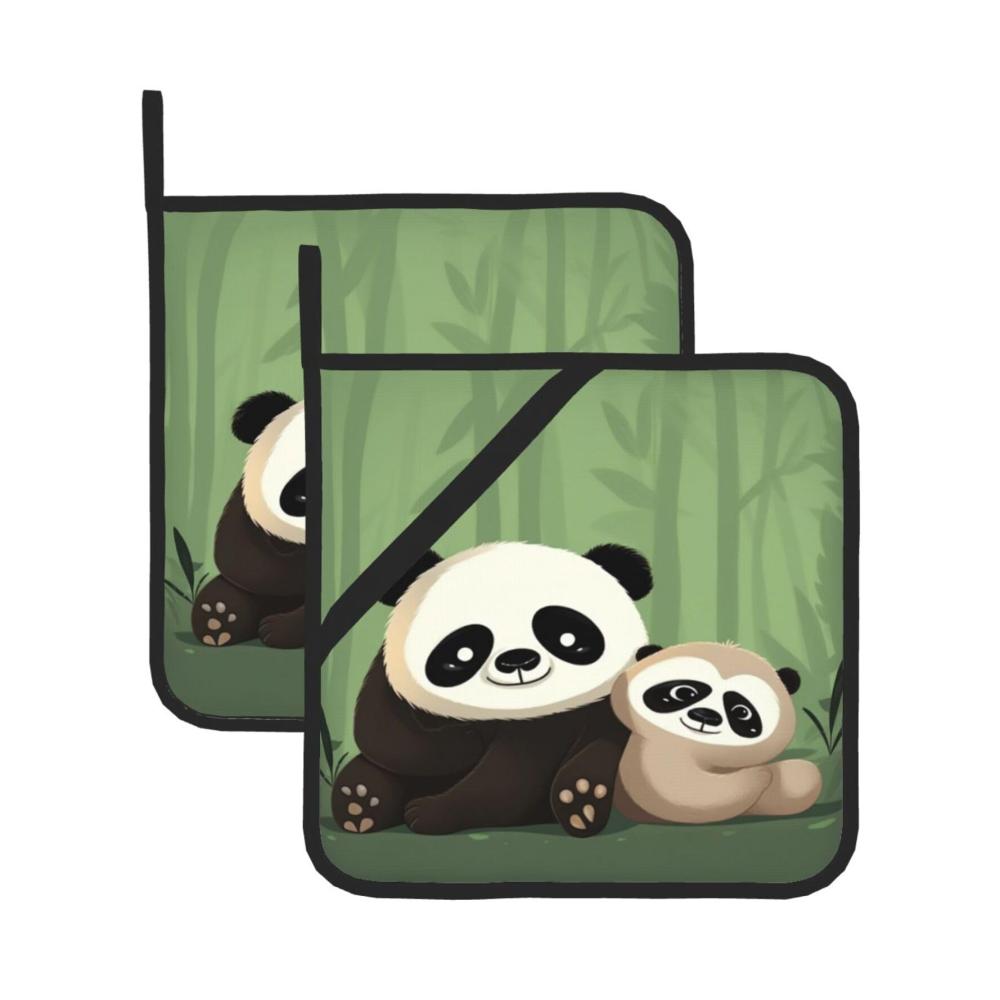 Süßer Panda und Faultier