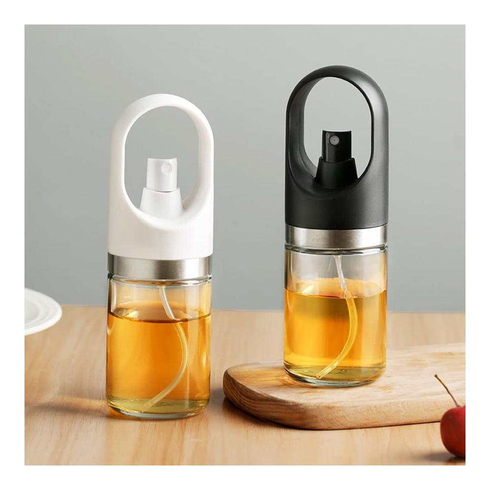 Premium Ölsprüher & Gewürzspender für genussvolles Grillen! Großkalibrige Flasche mit staubdichtem Design und ölkontrollierendem Sprühmechanismus (Farbe B) - Innovatives Kocherlebnis