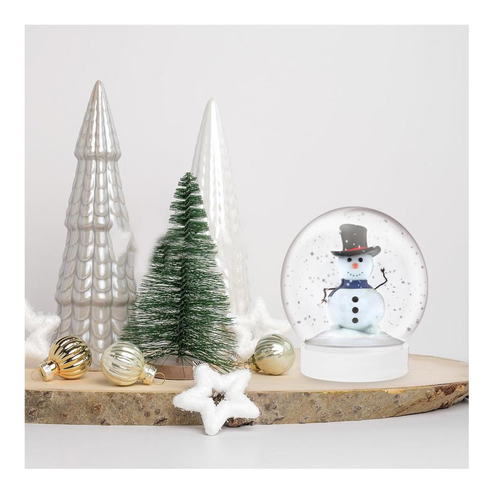 Entdecke die Magie der Feiertage 10 DIY Weihnachts-Schneekugeln | Durchsichtige Kunststoff-Kugeln mit abschraubbarem Verschluss | Perfekt für kreative Bastelprojekte und festliche Dekorationen | 270 ml