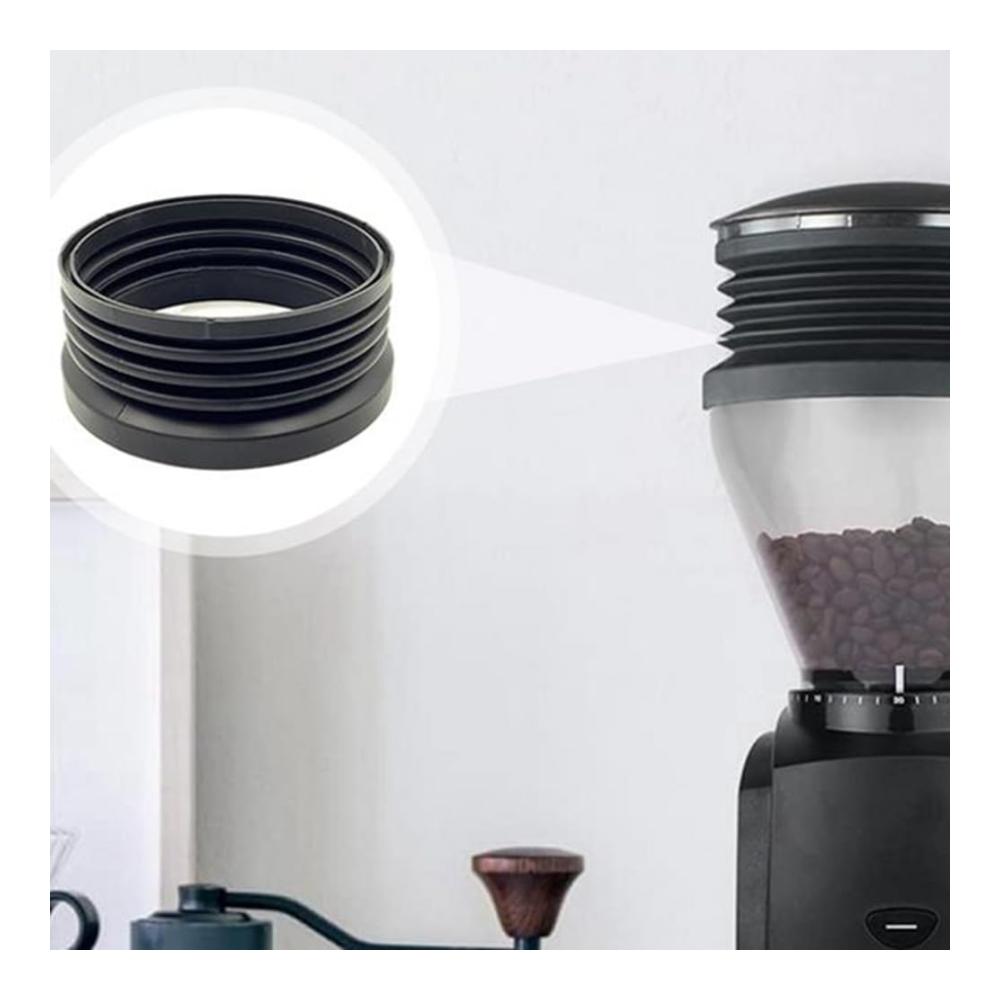 Handkaffeemühlen Hoppers Blasebohnenmühle für müheloses Mahlen | Einzeldosis-Trichter wiederverwendbare Silikon-Bälge | Kaffeemühle mit Bohnenbehälter | Einfache Installation