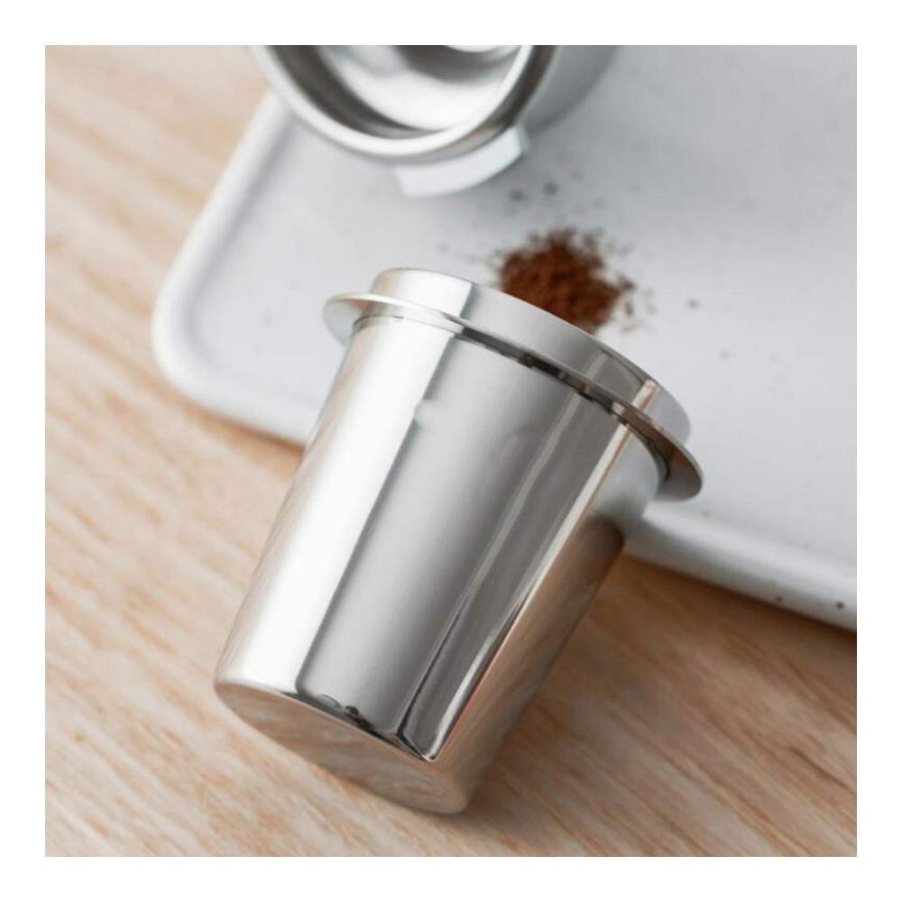 Edelstahl Tamper 51mm für perfekten Espresso – Kaffeepulver dosieren wie ein Profi! Hochwertiger Dosierbecher für Espresso-Maschinen und Portafilter – Präzises Tampen für aromatischen Kaffeegenuss