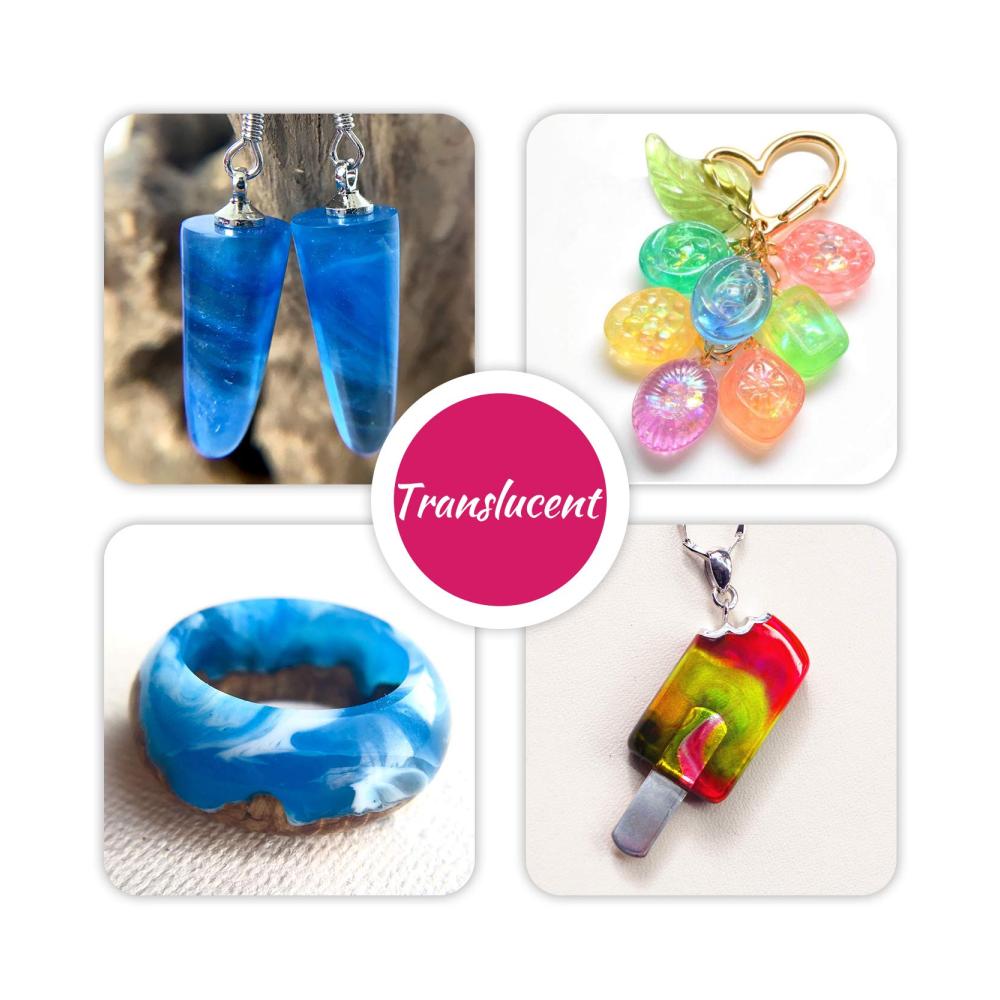 Brillante Farben für kreative Projekte - 24er Set flüssiger Epoxidharz Farbpigmente für Kunst Schmuck & DIY - UV-aktive Harzfarben für Becher Basteln & mehr - Hochwertige