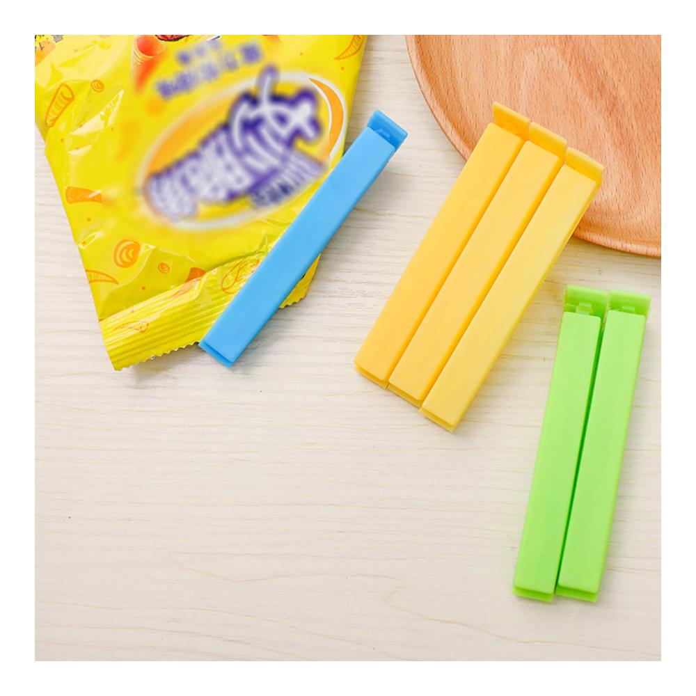 75er Set Bunte Verschlussclips für Beutel Wiederverwendbare Kunststoff Klammern für Müslispender Küche Brot Süßigkeiten & Kekse - Lebensmittel Frischhalteclips