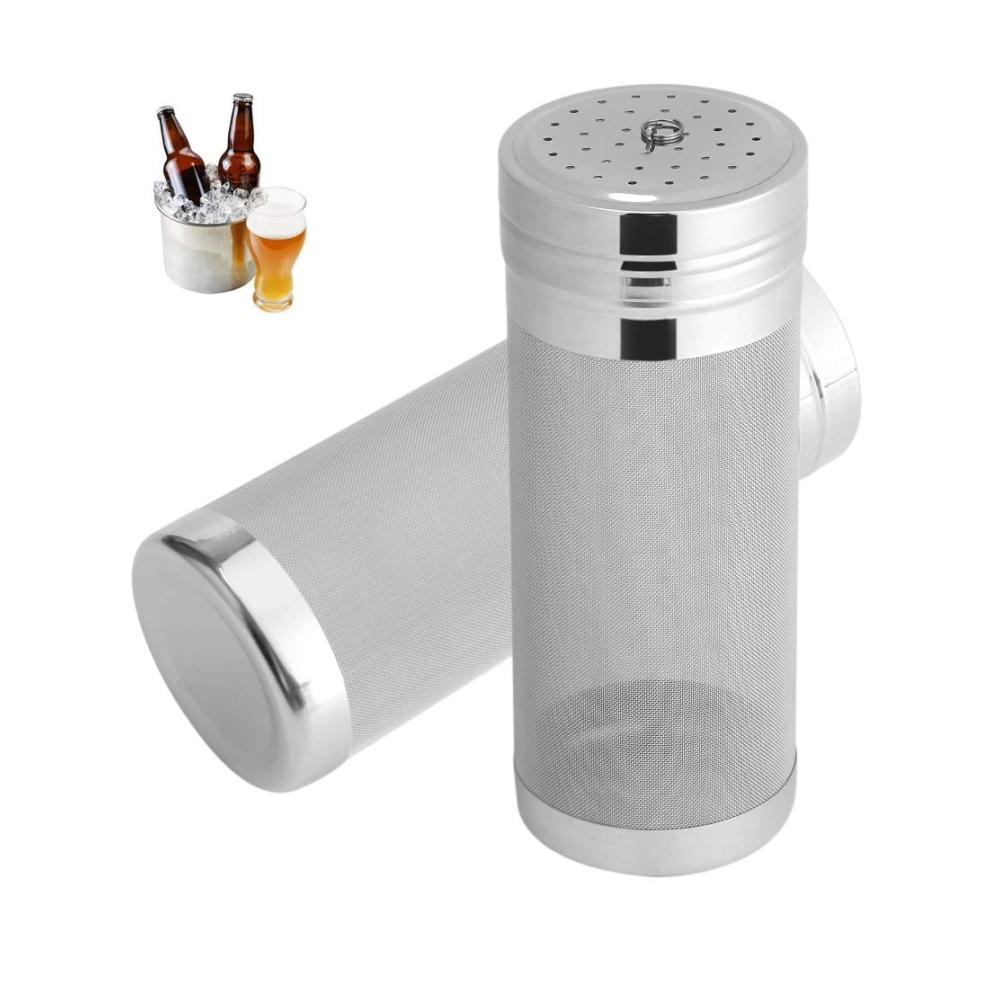 Premium Weinbereitung Filter Set Edelstahl Trichter 300 Mesh Sieb & Hopfenfilter für Bier und Tee - Brauen Sie perfekte Getränke zu Hause