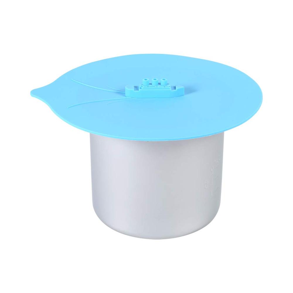 Entdecken Sie die Vielseitigkeit Silikondeckel Set - 3er Pack Dichtungsabdeckungen im Dampfschiff-Design für Topf Becher und mehr - Küchenhelfer in Blau