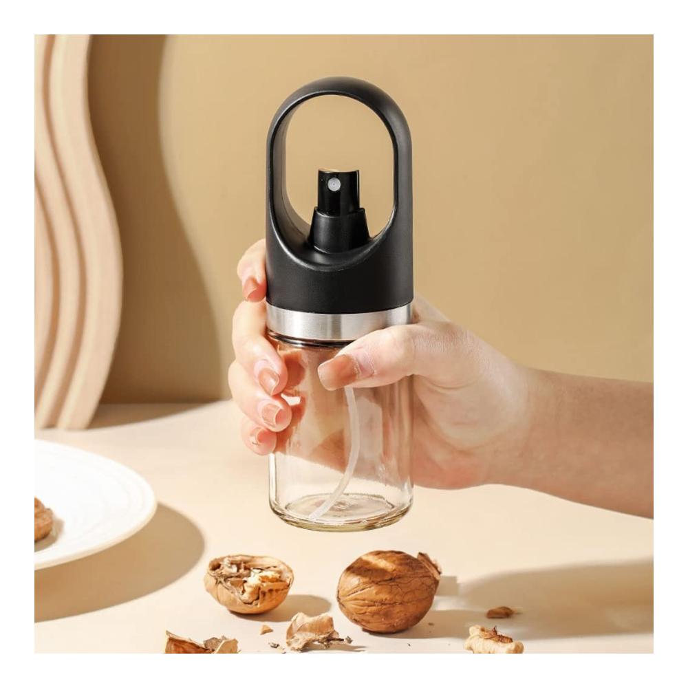 Premium Ölsprüher & Gewürzspender für genussvolles Grillen! Großkalibrige Flasche mit staubdichtem Design und ölkontrollierendem Sprühmechanismus (Farbe B) - Innovatives Kocherlebnis