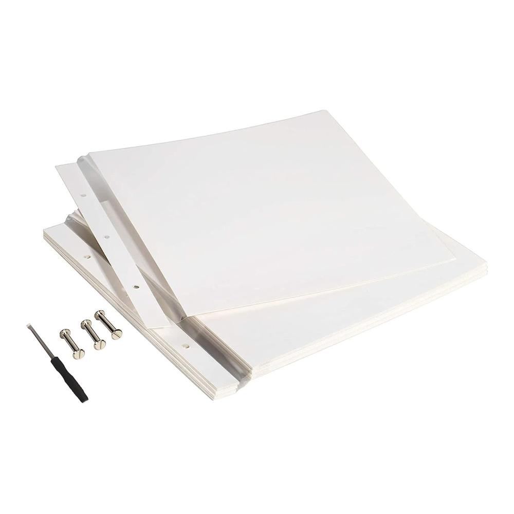 Selbstklebende Fotoalbum-Nachfüllseiten Premium-Qualität 10 Blätter/20 Seiten 28x27cm Perfekt für AIOR Alben & Papiere Einfaches Hinzufügen von Erinnerungen Fotobuch-Erweiterung Hochwertiges Papier