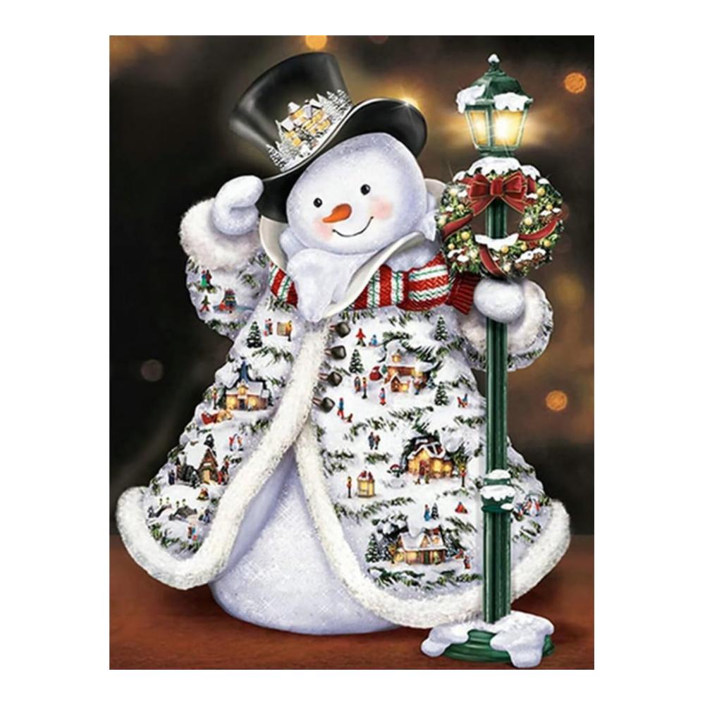 5D Diamant-Malerei Bausätze für DIY Erwachsene | Große Strassmalerei | Weihnachten & Halloween Set | Haus & Wanddekoration | Bausatz für Diamantmalerei | 60x90cm