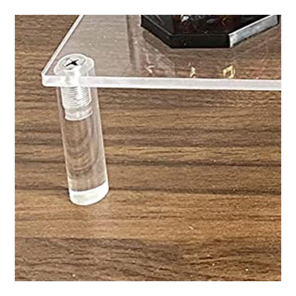 Erstaunlicher 4-Stufen Acryl-Präsentationsständer Transparentes Display-Rack für Cupcakes perfekte Tischdekoration und Organizer - Stilvoll und funktional für jede Veranstaltung