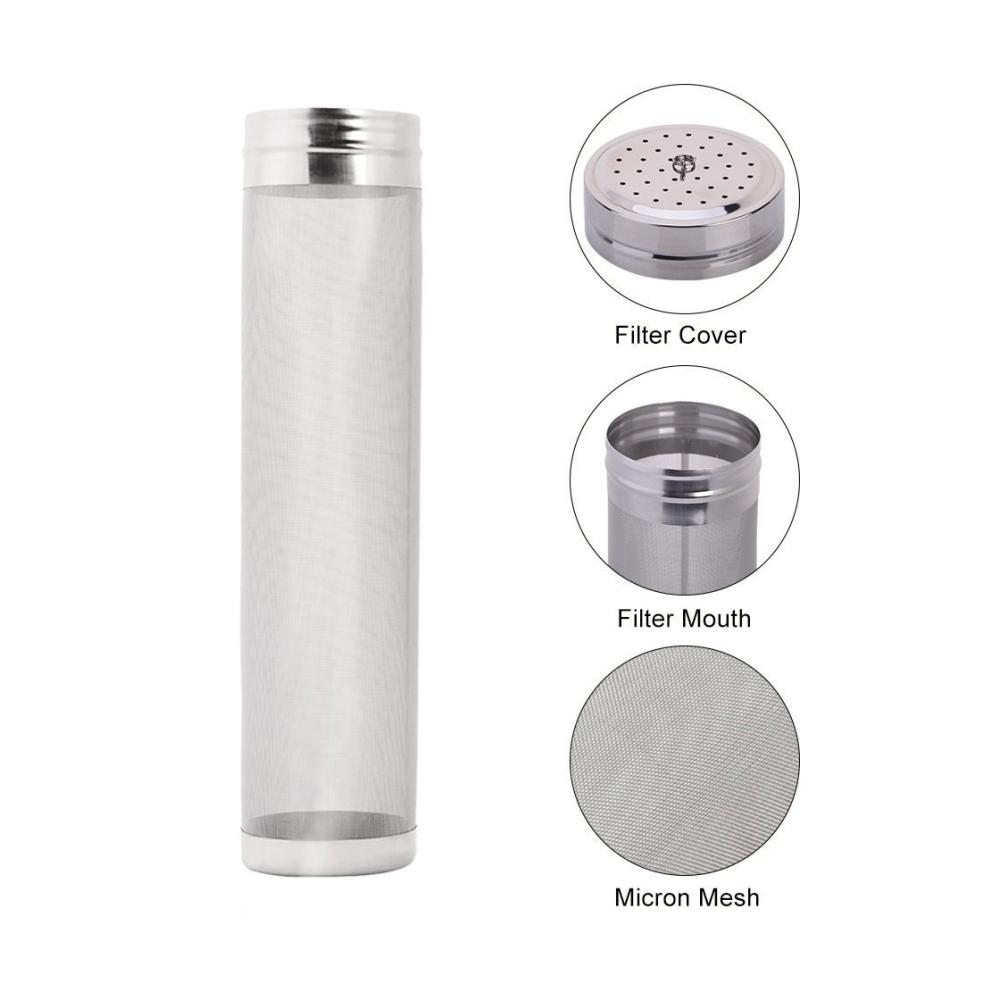 Edelstahl Weinfilter Trichter Set für feinste Weinbereitung - Perfekte Filtration von Wein Saft & mehr - Weinfilter & Siebe für höchste Ansprüche
