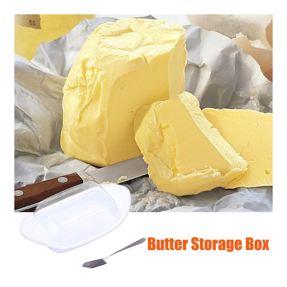 Butterdosen Bootsform Butterbehälter mit transparentem Deckel | Praktisches Butterhalter-Tablett für Ihre Küche | Frischhaltedosen für frische Butter auf der Arbeitsplatte | Modernes