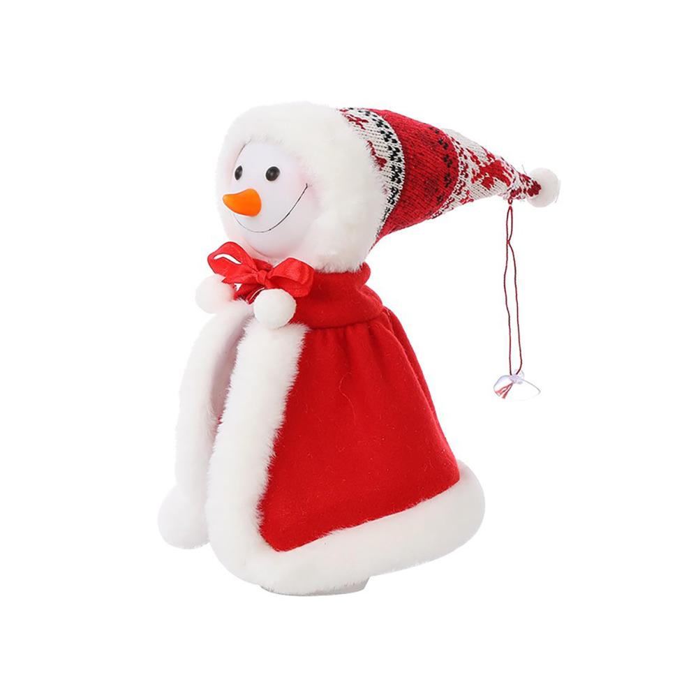 Entzückende Flaschenkörbe & -träger Handgefertigte Weihnachts-Weinflaschenhülle im Schneemann-Look | Einzigartige Tischdekoration für festliche Weihnachtsfeiern | Perfektes Geschenk für Weinliebhaber & Partygastgeber | Niedliche Weihnachts