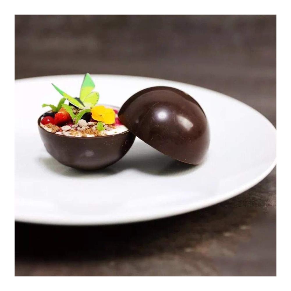 homEdge Extra große 5-fach-Halbkugel-Silikonformen Set – Perfekt für Schokoladenliebhaber! Backen Sie leckere Kuchen formen Sie süßes Gelee oder zaubern Sie verführerische Dome-Mousse. Inklusive 3 Packungen für endlose Kreationen