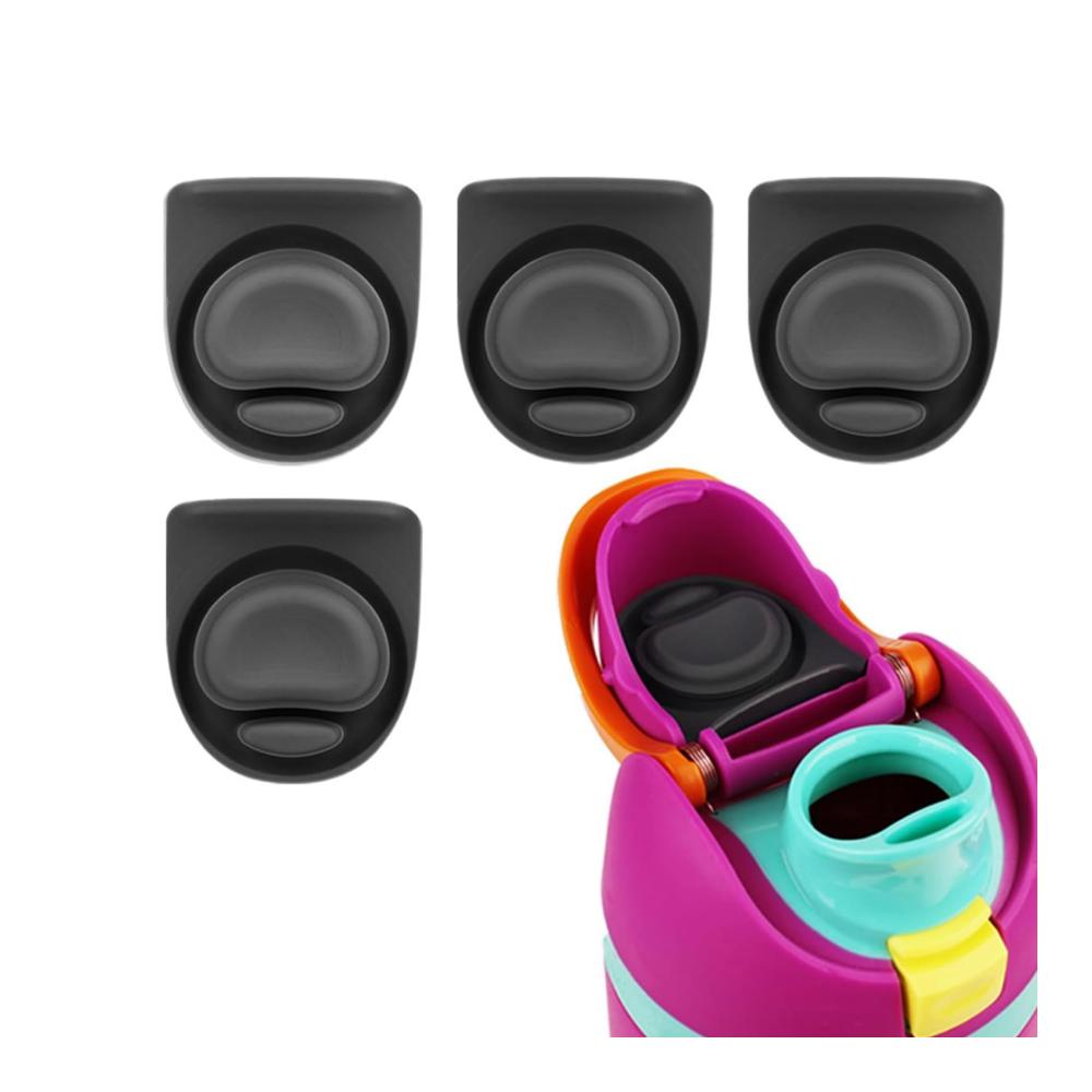 2er/4er Set Silikonverschlüsse für Thermosflaschen - Auslaufsicherer Ersatzdeckel für Owala FreeSip 19/24/32/40oz Flaschen - Wasserbecher-Dichtungen für frischen Genuss unterwegs