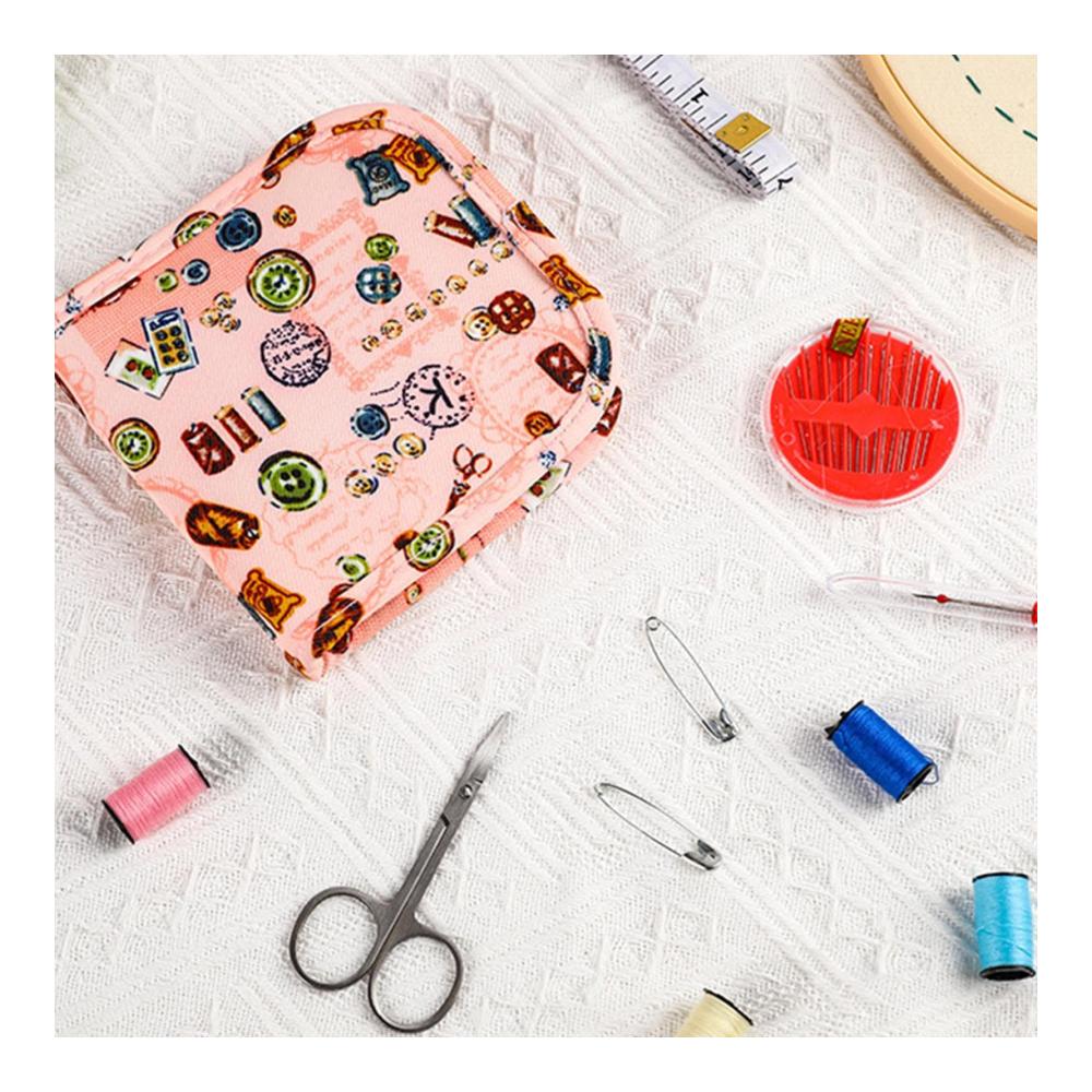 Entdecken Sie das ultimative DIY-Nähset für Anfänger Stick-Nähset mit Etui für unterwegs - Perfektes Geschenk für Mama Oma und erwachsene Nähliebhaber