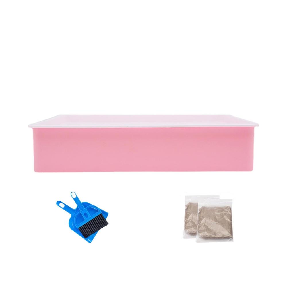 Kreatives Malmesser Set - Sandmaltisch mit LED-Beleuchtung für Kinder Sandkunst-Zeichnungslichtkasten DIY-Sandmaler Tisch-Leuchtkasten & mehr