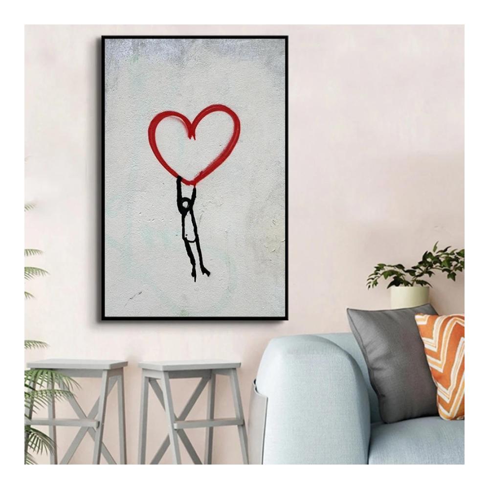 Entdecken Sie unsere exklusive Auswahl an Leinwanddrucken für Ihre Heimdekoration! Graffiti-Kunst und minimale Malerei in Lackierungen. Perfekte Wandkunst für Ihr Wohnzimmer. 50 x 70 cm rahmenlos