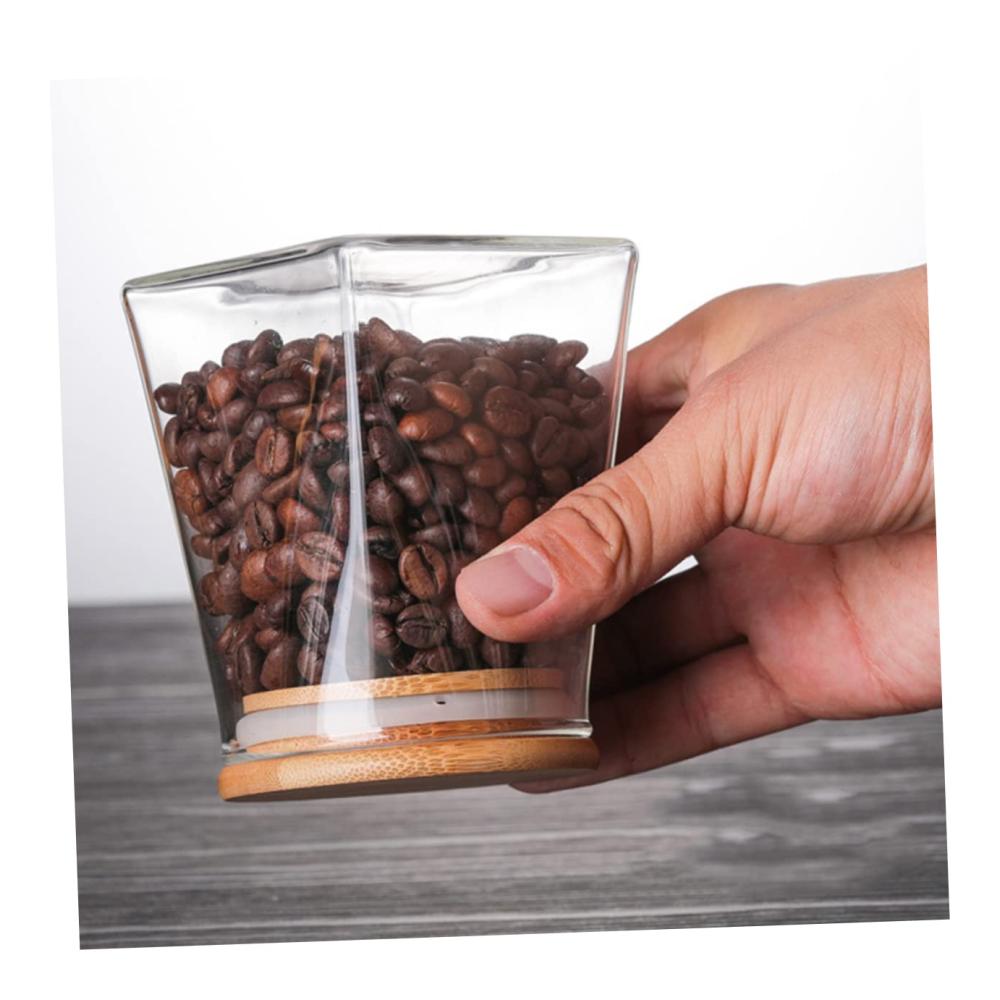 3er Set Glas Vorratsdosen mit Deckel für die Küche - Kleine Glasbehälter zur Snack-Aufbewahrung - Süßigkeit Einmachglas - Versiegelte Dose für maximale Frische - Glasgefäße zur langfristigen Lagerung