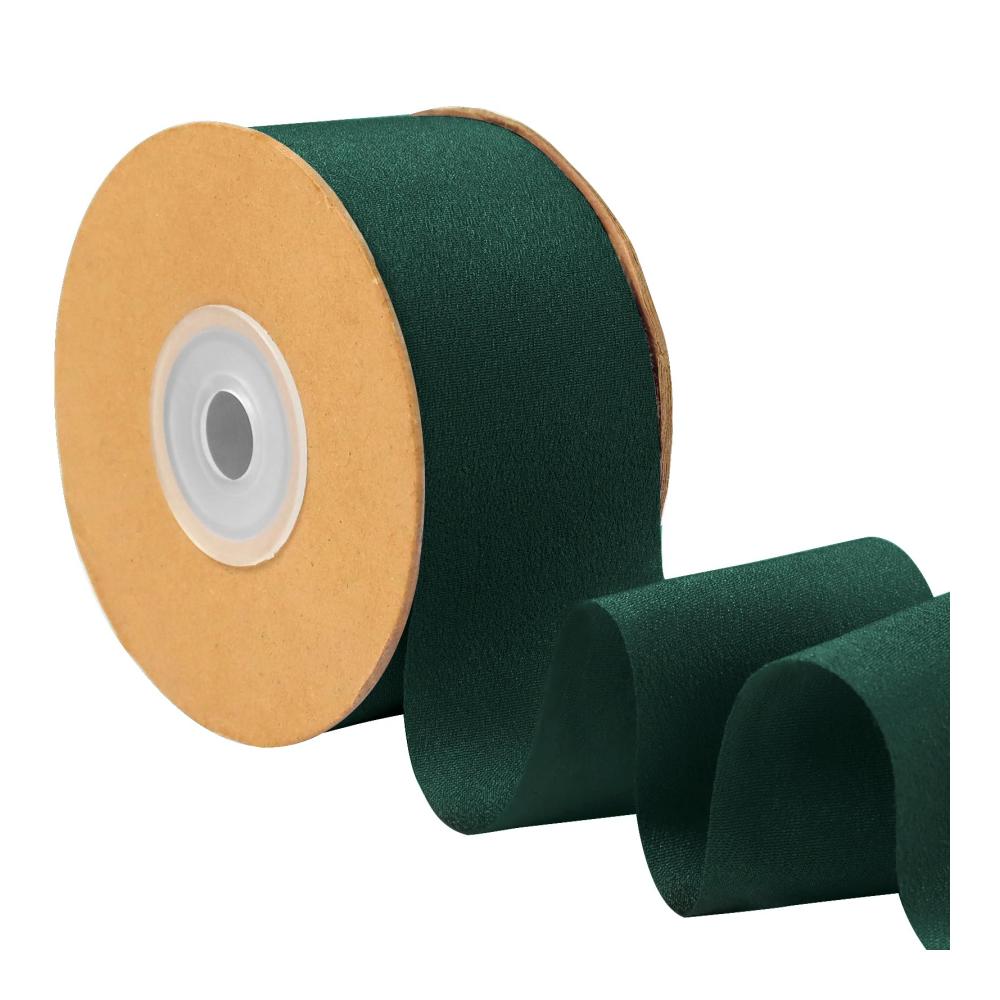 Entdecken Sie die Magie der Festtage mit unserem Weihnachtsgrün Chiffonband 38mm! Perfekt für Geschenkverpackungen Blumensträuße Tischdekorationen und Bastelprojekte. Hochwertiges Geschenkband aus Stoff für unvergessliche Feierlichkeiten
