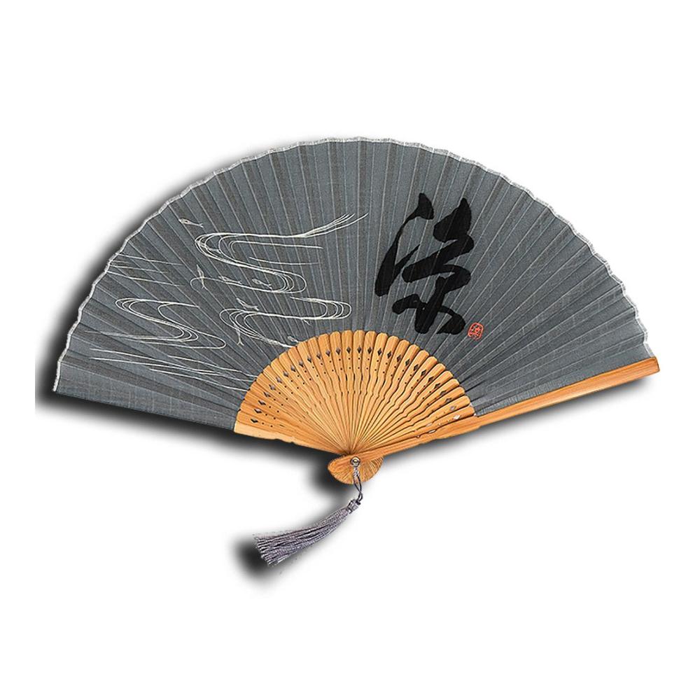 Exklusive Japanische Handfächer - Dekorative Fächer aus Seide und Bambusgriff - Perfekte Deko für Sommer Tanz und Flamenco - Hochwertige Dekoartikel