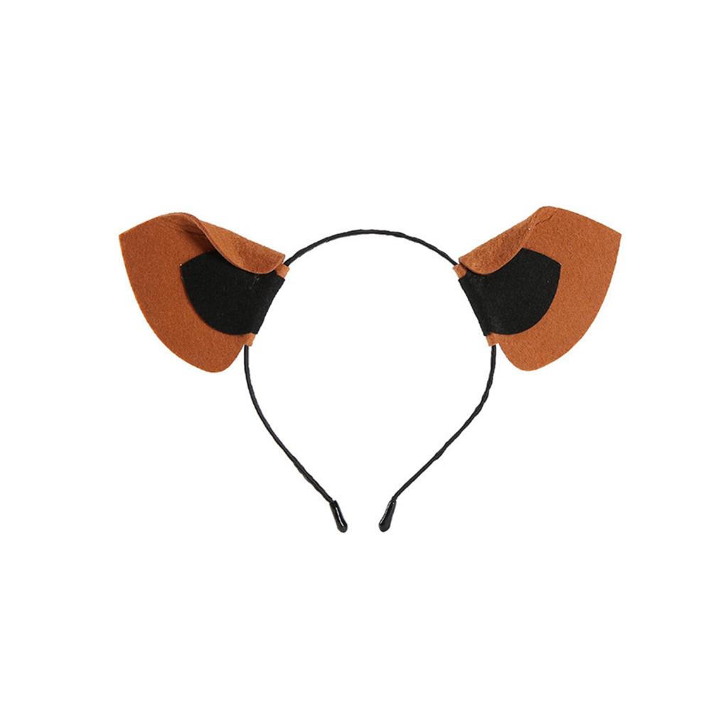 12 Stück Lustige Tierohren Stirnband Set - Zierschmuck Haarbänder für Elefant Kaninchen Löwenohren - Kostüm Party Dekoration - Attraktive Accessoires für jeden Anlass