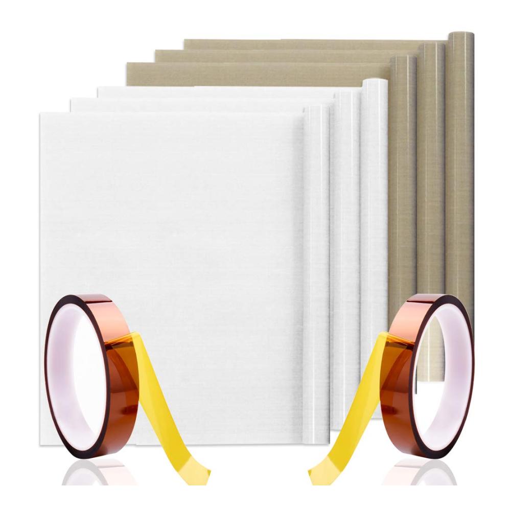 Entdecken Sie SENHAI Transfer-Papier Teflonfolie – 6 Stück 60x399cm antihaftbeschichtet hitzebeständig mit 2 Wärmebändern. Ideal für Ihre Transferpapier-Backmaschine