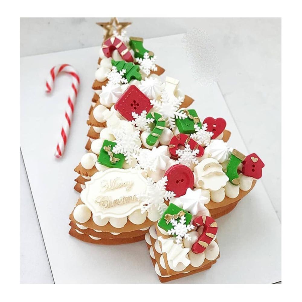 Backen Sie festliche Köstlichkeiten mit diesen hochwertigen Muffinbackformen – Weihnachtsbaum-Kuchenformen für leckere Muffins Kekse