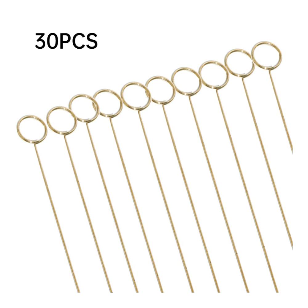Entdecken Sie Eleganz 30 Goldene Runde Tischkartenhalter mit Blumenmuster - 34 cm Drahtständer für Fotos und Notizen - Perfekt für Restaurants und besondere Anlässe am Tisch. Ein stilvolles Accessoire für Ihre Veranstaltungen