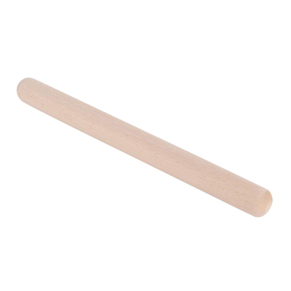 Professioneller 39cm Teigroller aus Massivholz - Ideales Küchenzubehör für perfekte Knödel Tortenkruste & Keksgebäck - Glattes Backwerkzeug