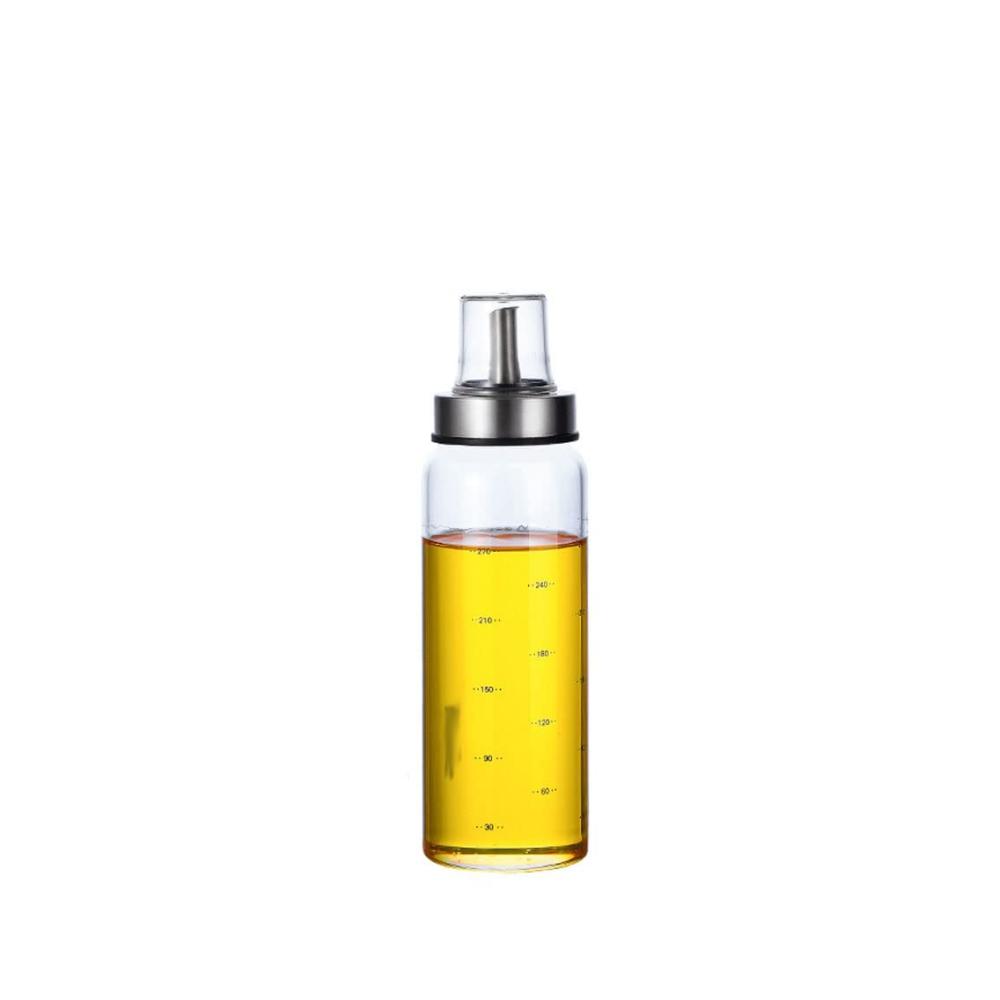 Premium Glasflasche 300ml für Öl & Gewürze | Auslaufsicherer Ölspender & Sprüher | Hochwertiges Borosilikatglas | Unverzichtbar für die Küche | Leicht zu reinigen & befüllen