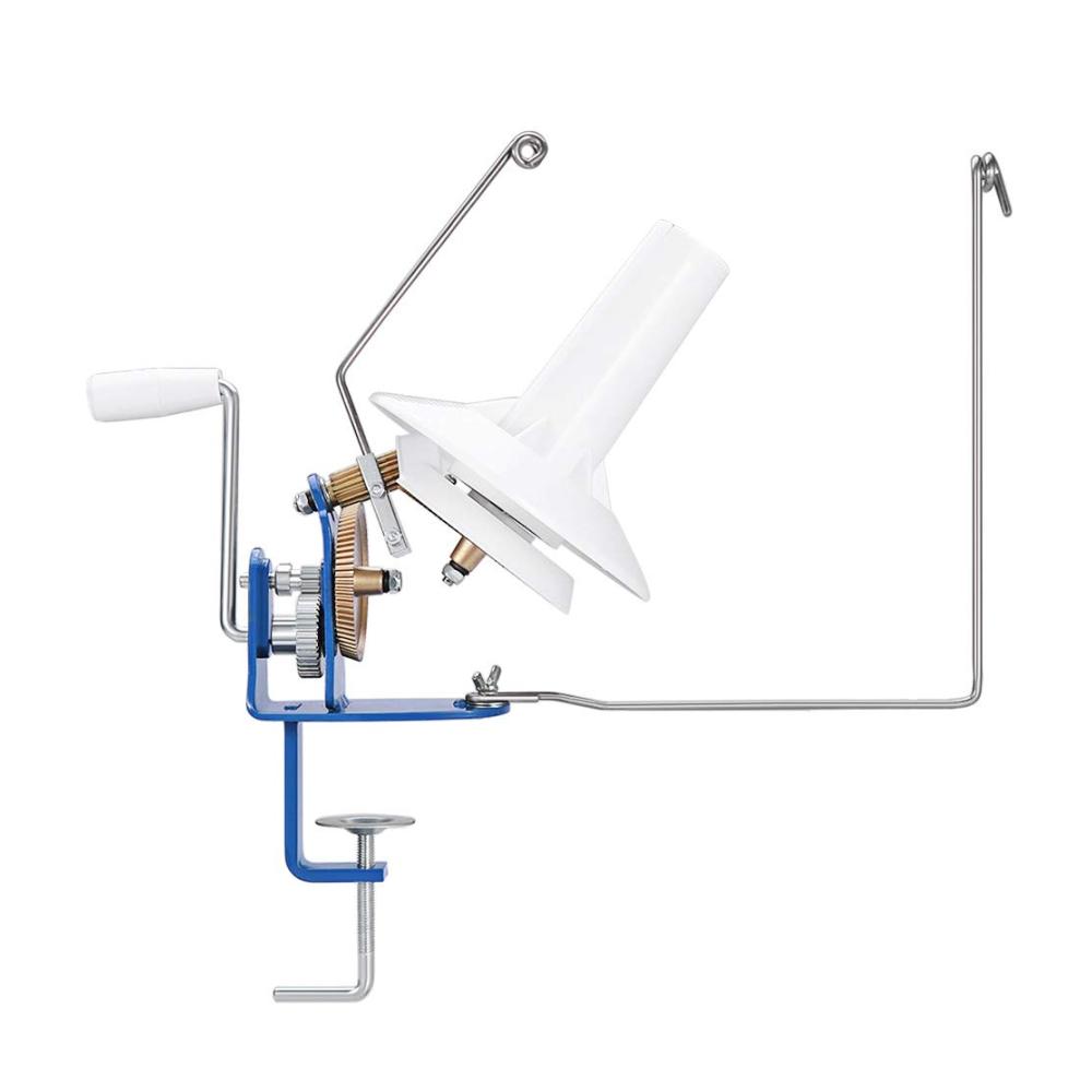 Entdecken Sie die Perfektion des Handwerks mit unserem Knäuelwickler - Needlecraft Jumbo-Metallgarn/Wolle Saiten/Faser-Kugelwickler handbetrieben 284 g - Erleben Sie müheloses Garnwickeln! Ideal für Stricken Hä