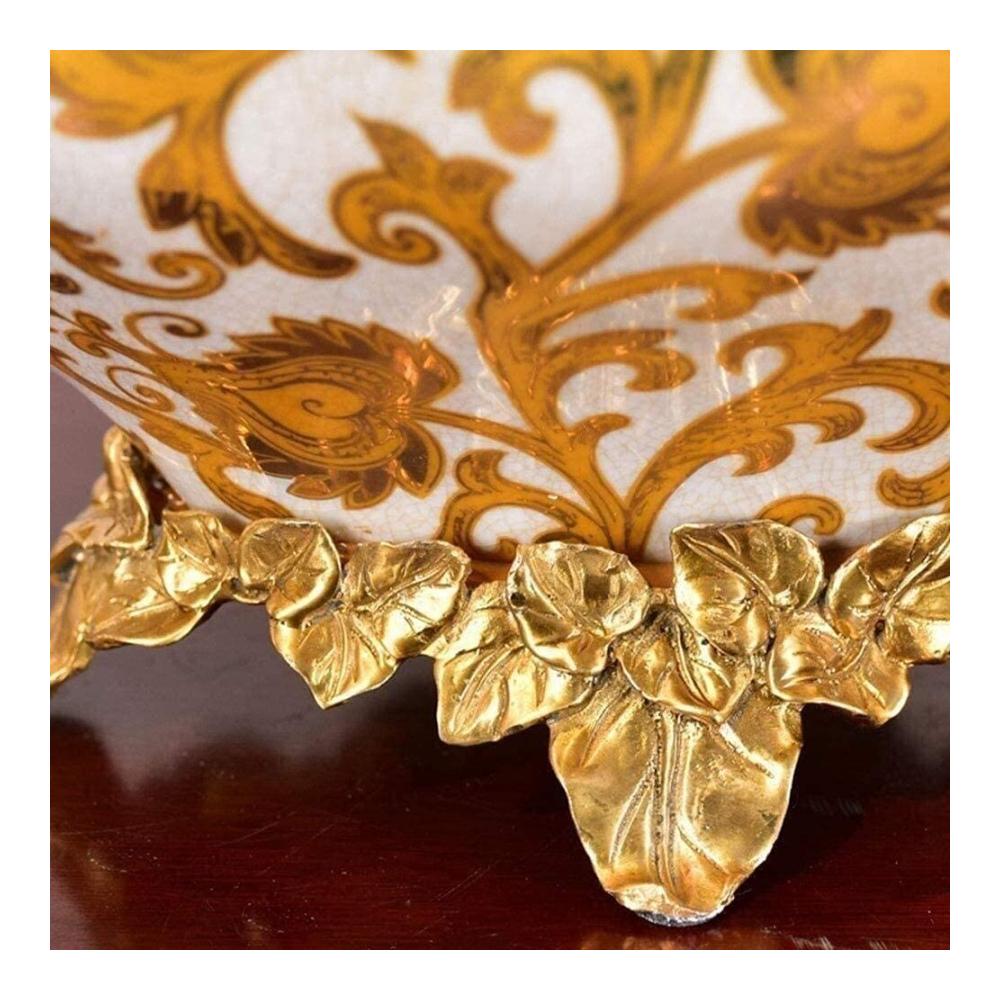 Exquisite Obstschalenhalter Keramische Schüssel für Küchenzähler & Tischdekor - Dekorative Fruchtschale mit kreativem Design - Perfekter Mittelpunkt für Desserts und mehr