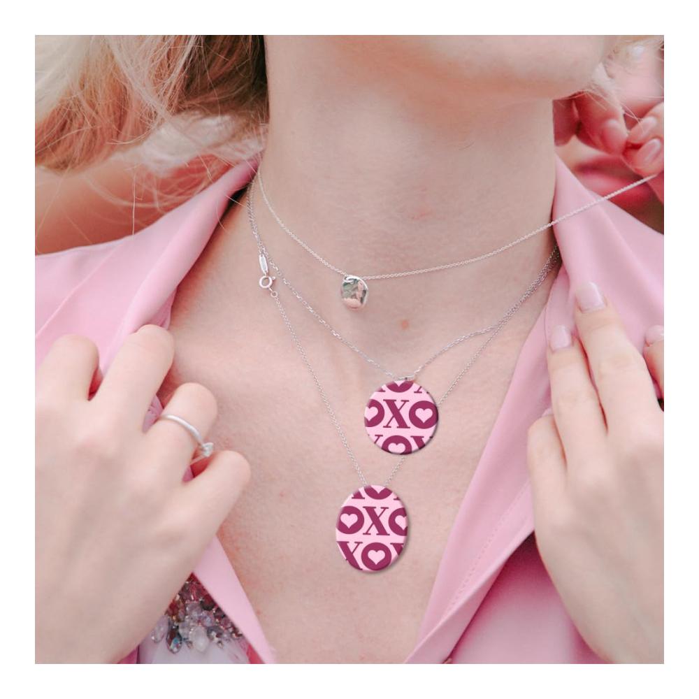 Hochwertige 2er-Pack Siebdruckschablonen mit XOXO-Muster für Kreative - Ideal für Polymerton und mehr! Wiederverwendbare 11x8.5 Netzschablonen für perfekte Typ