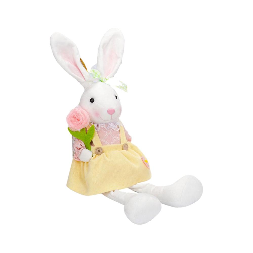 Frohe Ostern feiern mit unserem 44 cm Konfetti-Karottenkaninchen! Perfekte Partydekoration für Wohnzimmer Schlafzimmer und Kinderzimmer. Ein fröhliches Geschenk für Geburtstage und Ostern