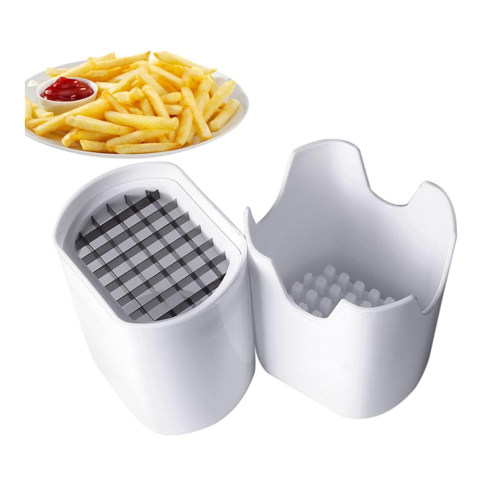 Hochwertiger Kartoffelschneider aus Edelstahl | Gemüseschneider für schnelles Schneiden von Obst Gemüse und Zwiebeln | Perfekt für Tomaten und Kartoffeln