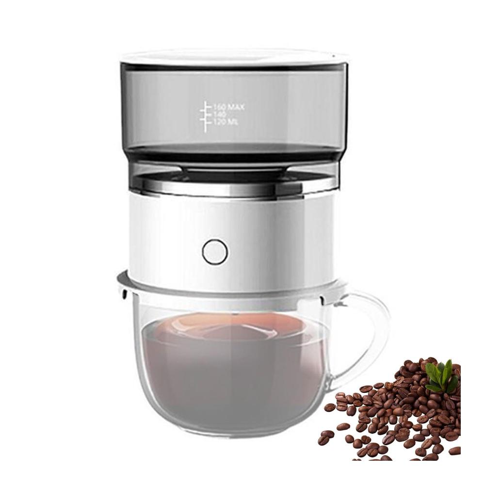 Entdecken Sie die Vielseitigkeit Filterkaffeemaschine für unterwegs | Mini-Einzelportions-Perkolator für Büro Zuhause Camping & Reisen