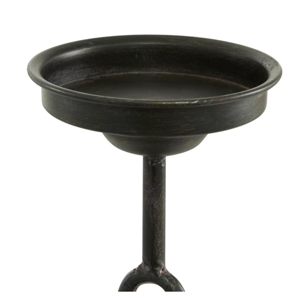 Eleganter Kerzenständer Schwarzes Metall 2er-Set Kandelaber - Stilvolle Kerzenhalterhalterung für Zuhause - Dekorieren Sie mit diesem exquisiten Paar Kerzenhalter - Hervorragende Qualität und zeitloses Design für eine gemütliche Atmosphäre