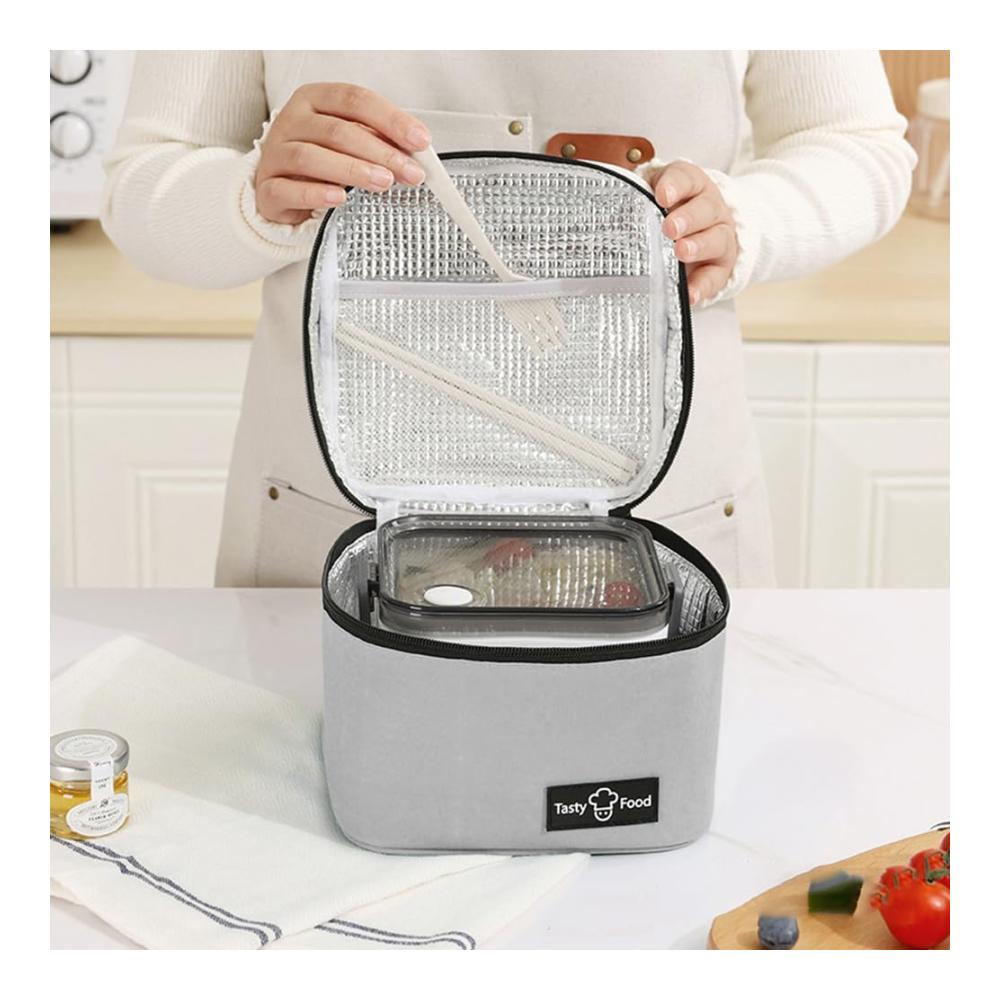 Entdecken Sie die Perfektion Bento Boxen Meisterwerk – Liebevoll gestaltete Isolierte Lunchtasche mit Griff für Büro & Schule. Große Kapazität Thermotasche für frische Mahlzeiten die Sie lieben. Ideal für Picknick & unterwegs