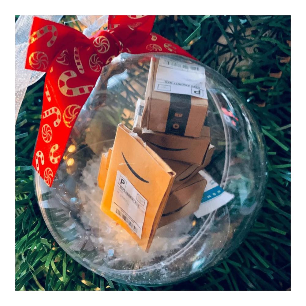 Entzückende Boxen & Kästen Lustige Weihnachtsbaum-Geschenkornamente  Mini-Paket-Ornamente für humorvolle Feststimmung! Perfekte Ergänzung für Ihre