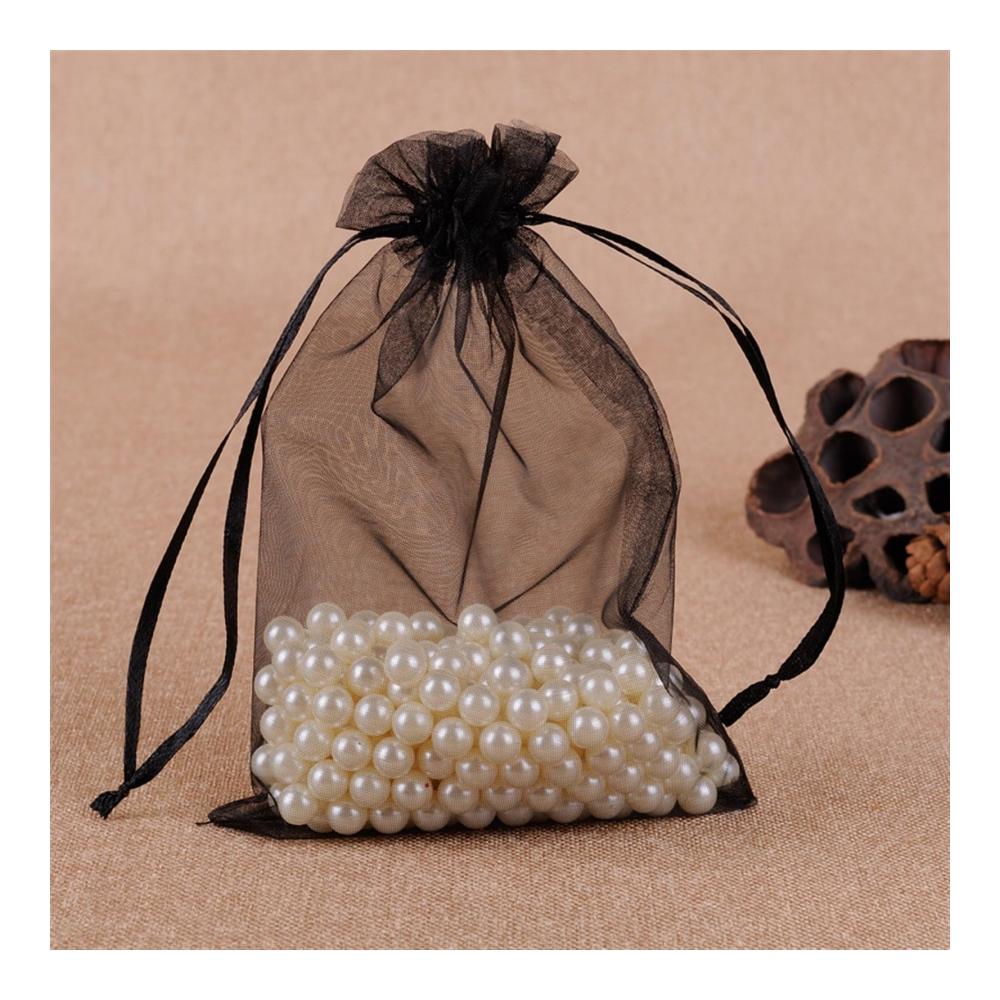 Entzückende Gastgeschenke 100 Süßigkeitenboxen & Organza-Beutel für Hochzeiten Partys & mehr - Ideale Geschenktüten in verschiedenen Größen (20x30 cm 25x35 cm 30x40 cm 35x50 cm) - Perfekt für Hochzeit Geburtstag Party Süßigkeiten Schokolade & Weihnachten - Stilvoll schenken