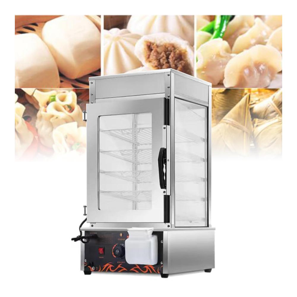 Entdecken Sie das Beste Elektrisches Stövchen & Speisewärmer - 1200W Leistung 5-Lagen Design für perfekte Brötchenwärme. Kommerzieller Dampfgarer mit breitem Temperaturbereich (30-110°C). Ideal für Buffet-Restaurants und Geschäfte. Verwöhnen Sie Ihre Gäste mit warmen Spe