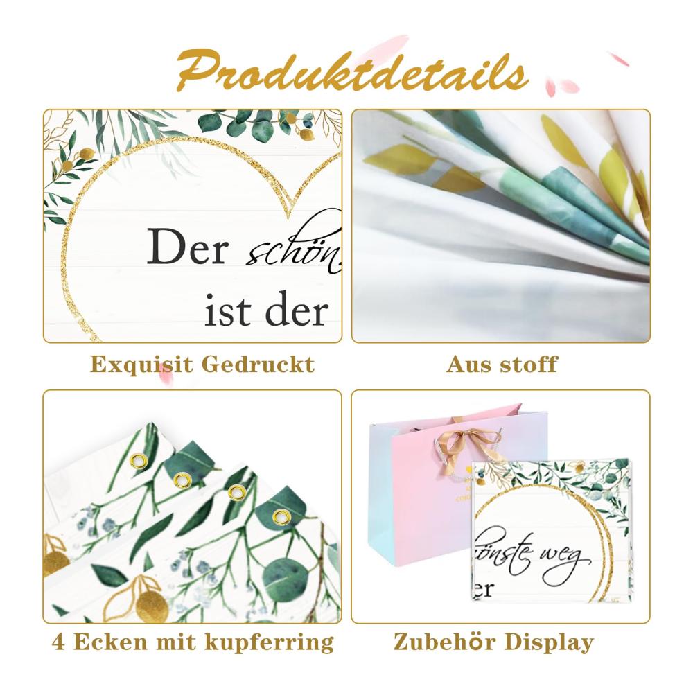 Verzaubern Sie Ihren Empfang mit dem Wentsent Hochzeitsherz im Modernen Boho Stil! Romantisches Bettlaken mit Herz 200x180cm perfekt als Hochzeit Hintergrund Deko und Standesamt Überraschung. (Herz B