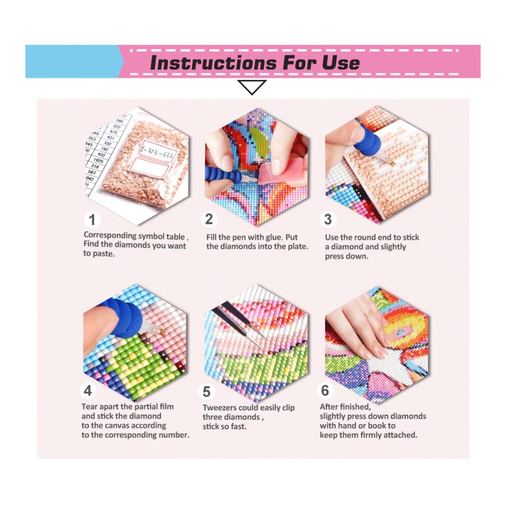 Mosaikfliesen Diamond Painting Kit - Schwarzes Pferd 60x180cm - DIY 5D Diamant Malerei Set für Erwachsene und Kinder - Kreuzstich Gemälde Zubehör inklusive - Perfekt für Home Wand Dekor